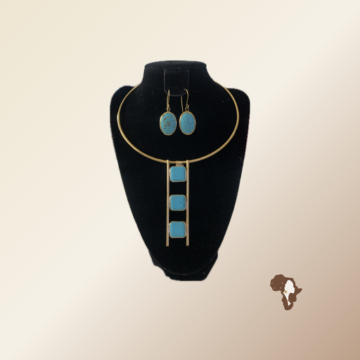 Ensemble turquoise
