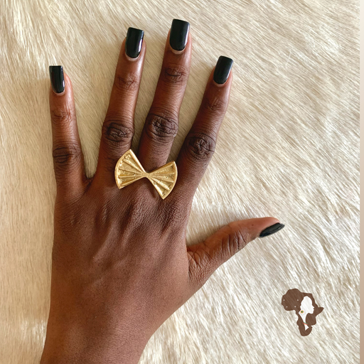 Bague noeud papillon