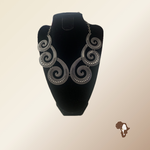 Collier vague Gris